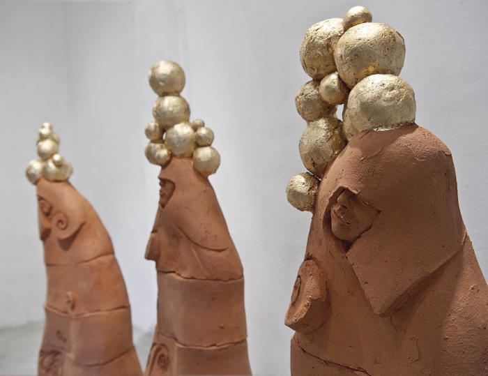 Le Muse di Nino Ventura alla 52a Mostra della Ceramica di Castellamonte